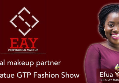 Brand Elmina Partners EAY Makeup For Bakatue GTP Fashion Show