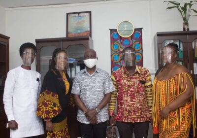 WEAR GHANA AMBASSADOR, CALLS ON THE MANAGEMENT OF GTP