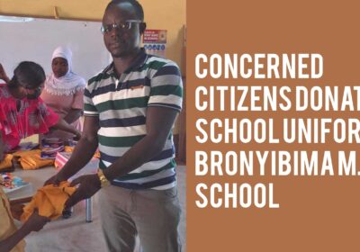 360 Human Rights donates school uniforms to pupils